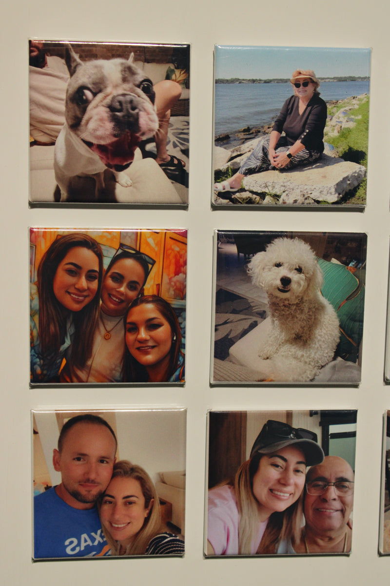 Personalized Photo Magnets — 2" x 2